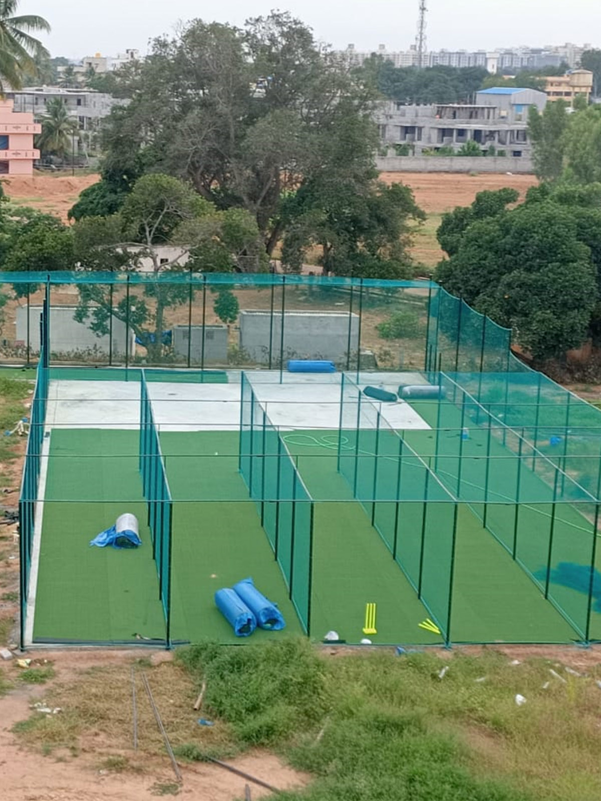 Cricket practice nets