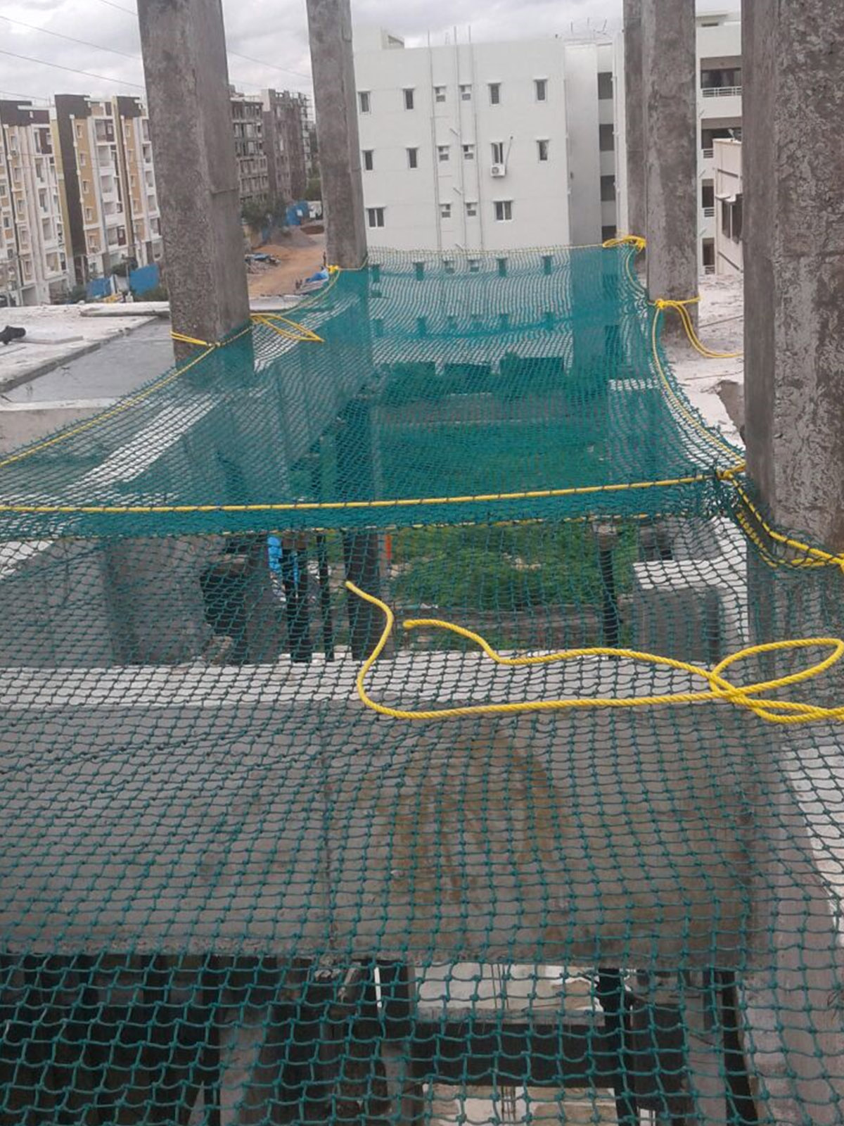 Construction safety nets